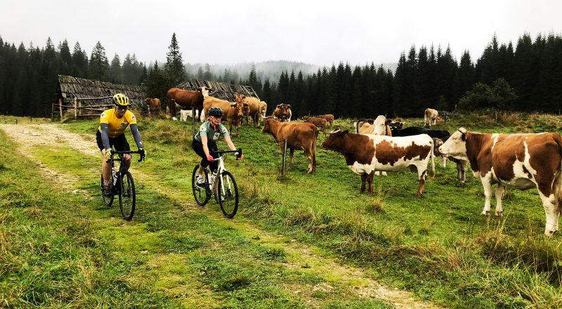 gravel biking triglav park slovenia